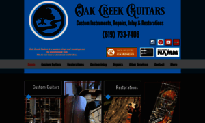 Oakcreekguitars.com thumbnail