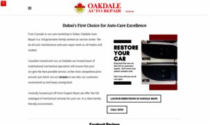 Oakdaleautodubai.com thumbnail