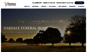 Oakdalefuneralhome.com thumbnail