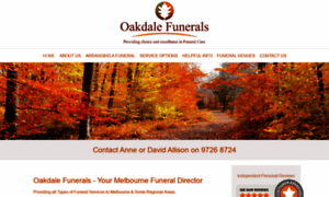 Oakdalefunerals.com.au thumbnail