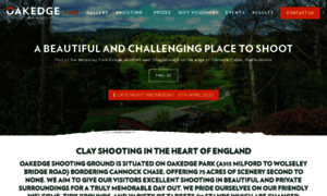 Oakedgeshootingground.co.uk thumbnail