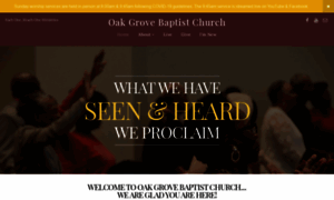 Oakgrovebaptist.net thumbnail