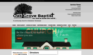 Oakgrovebaptistchurchtn.com thumbnail