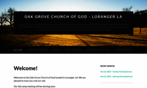 Oakgrovechurchofgod.com thumbnail