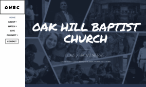 Oakhillbaptist.com thumbnail