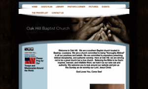 Oakhillchurch.org thumbnail