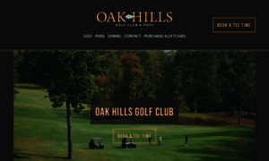 Oakhillsgolfandeventcenter.com thumbnail