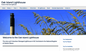 Oakislandlighthouse.org thumbnail