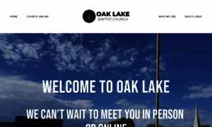 Oaklakebaptist.org thumbnail