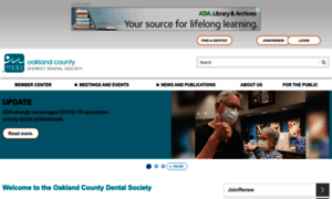 Oaklanddentalsociety.com thumbnail