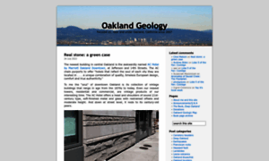 Oaklandgeology.com thumbnail