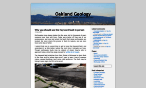 Oaklandgeology.wordpress.com thumbnail