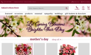 Oaklandinbloomflorist.com thumbnail