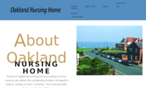 Oaklandnursinghome.co.uk thumbnail