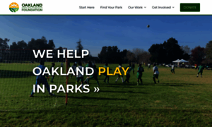 Oaklandparks.org thumbnail