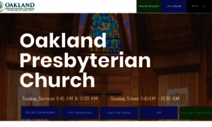 Oaklandpres.org thumbnail