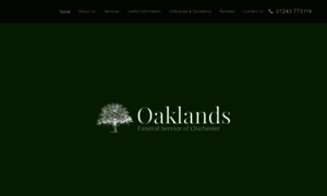 Oaklandsfuneralservice.co.uk thumbnail