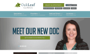 Oakleafclinics.com thumbnail