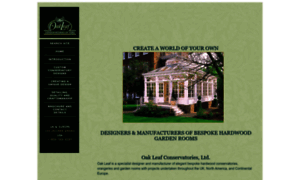 Oakleafconservatories.com thumbnail