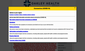 Oakleyhealth.org thumbnail