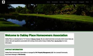 Oakleyplacehoa.com thumbnail