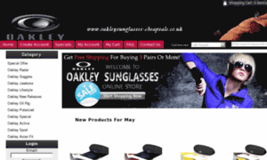 Oakleysunglasses-outletsale.co.uk thumbnail