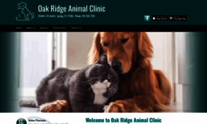 Oakridgeanimalclinic.net thumbnail