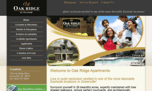 Oakridgeapartmentsllc.com thumbnail