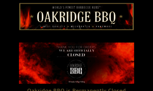Oakridgebbq.com thumbnail