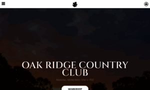 Oakridgecountryclub.net thumbnail