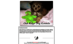 Oakridgedogkennels.com thumbnail