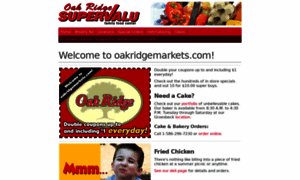 Oakridgemarkets.com thumbnail