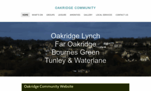Oakridgevillage.org thumbnail