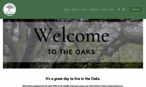 Oakshistoricdistrict.org thumbnail