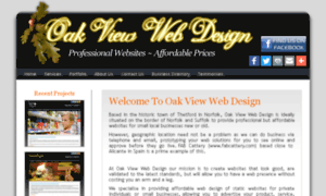 Oakviewwebdesign.com thumbnail