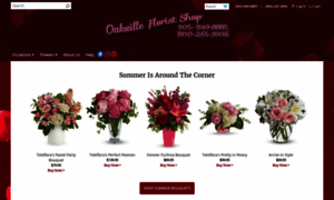 Oakvillefloristshop.com thumbnail