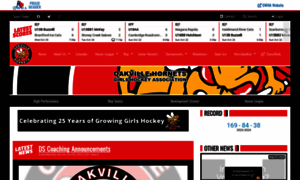 Oakvillehornets.on.ca thumbnail