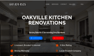 Oakvillekitchenrenovations.ca thumbnail