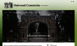 Oakwoodcemeteries.com thumbnail
