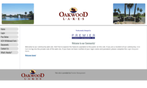 Oakwoodlakeshoa.com thumbnail