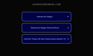 Oakwoodwomens.com thumbnail