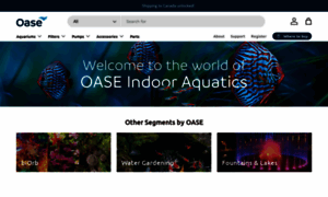 Oase-livingwater.com thumbnail