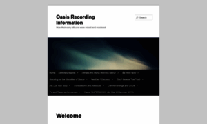 Oasis-recordinginfo.co.uk thumbnail