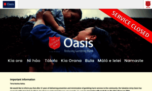 Oasis.salvationarmy.org.nz thumbnail