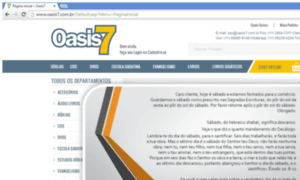 Oasis7.com.br thumbnail