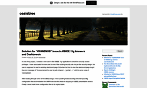 Oasisbiee.wordpress.com thumbnail