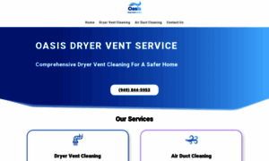 Oasisdryerventservice.com thumbnail