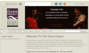 Oasisproject.desertmuseum.org thumbnail
