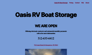 Oasisrvboatstorage.com thumbnail