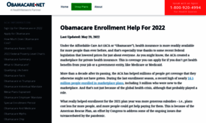 Obamacare.net thumbnail